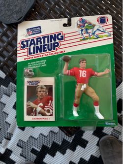 1988 Joe, Montana starting lineup