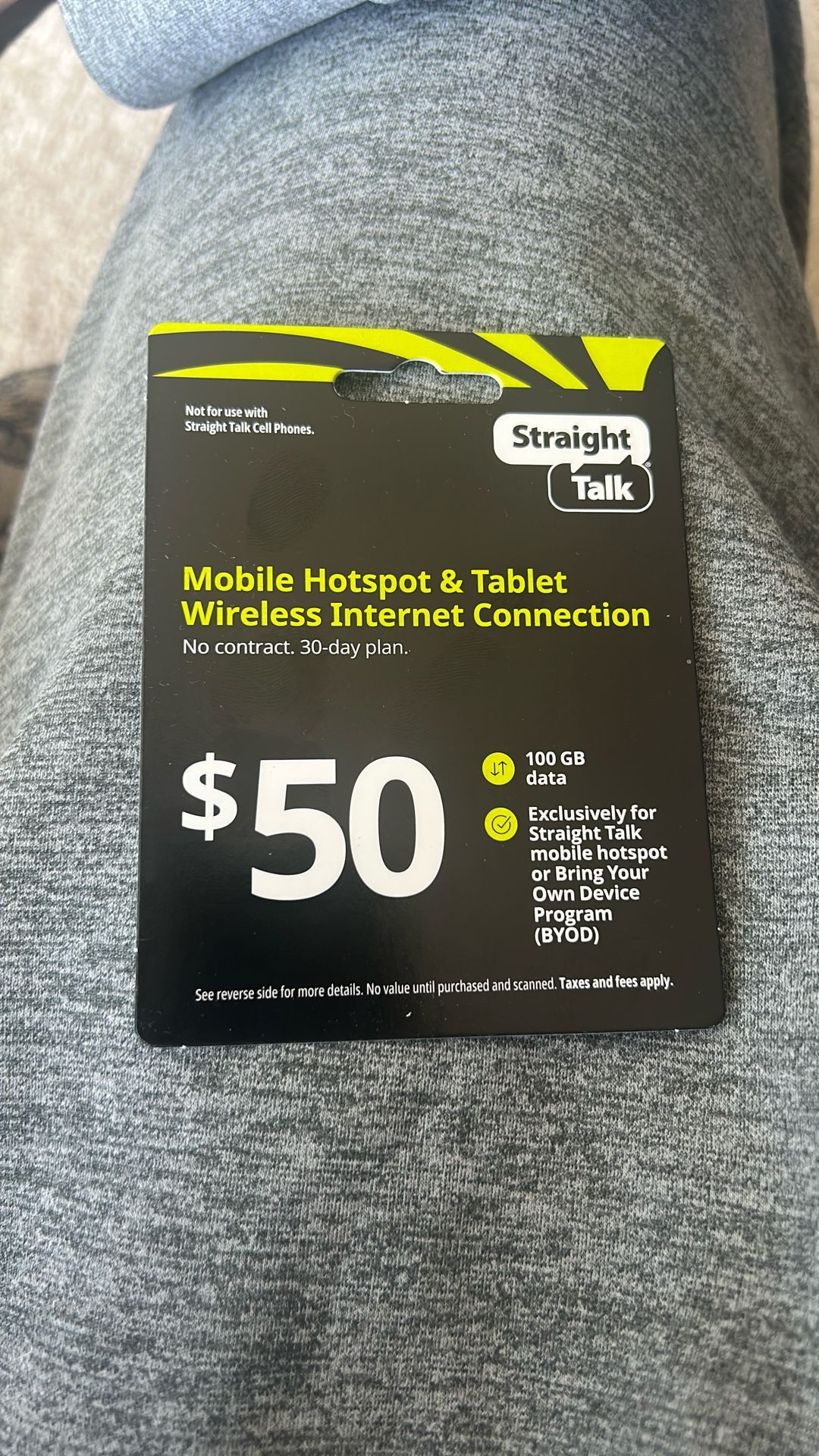 Mobile Hotspot 100 Gigabyte