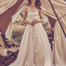 David Bridal Wedding Dress WG3861