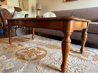 Wooden Coffee Table + 2 side tables! Amazing condition, French Style!