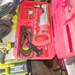 Milwaukee Right Angle Drill Corded $110