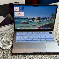 MacBook Pro 14” M1 Pro 16GB / 512GB (2021) – Mint + Extras