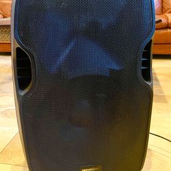 (1) Gemini PRO 15” 350w Bluetooth Active/Powered Speaker 
