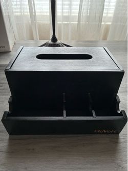 Tissue Box Cover / Black …