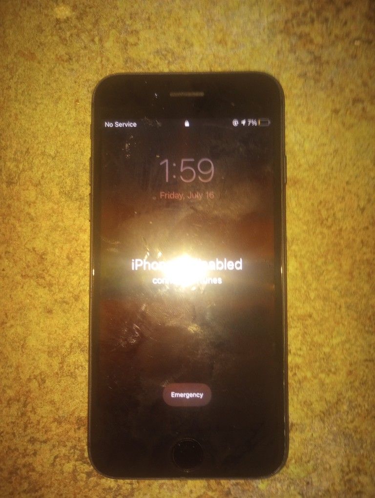 Locked iPhone 7 $30
