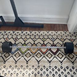 100 LB Fixed Weight Barbell