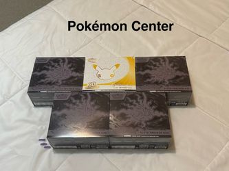 5 Pokemon Center ETB