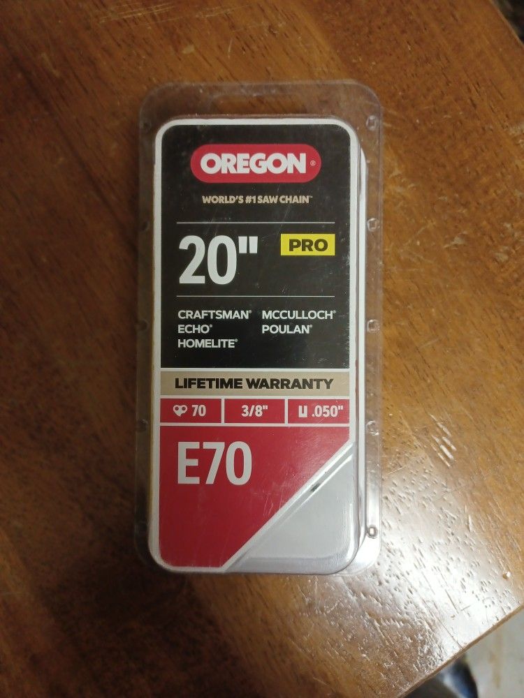 Oregon 20in Pro E70 Chainsaw Chain