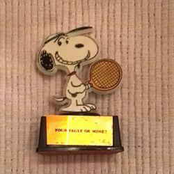 Snoopy Tennis Player