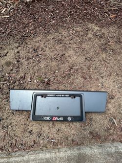 Audi S5 Front License Plate Bracket