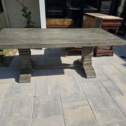 Dining Table and Chandeliers 