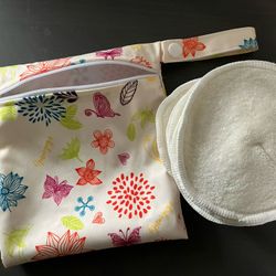 Reusable Organic Bamboo Nursing Pads Kindred Bravely 