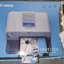 Canon Selphy CP510 Compact Photo Printer & Printer Paper