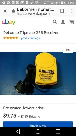 GPS Navigation. Free if you would buy something else from me.