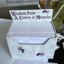 Wisdom from  A Course in Miracles Deck