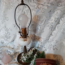 Vintage Victorian Style Boudoir Lamp