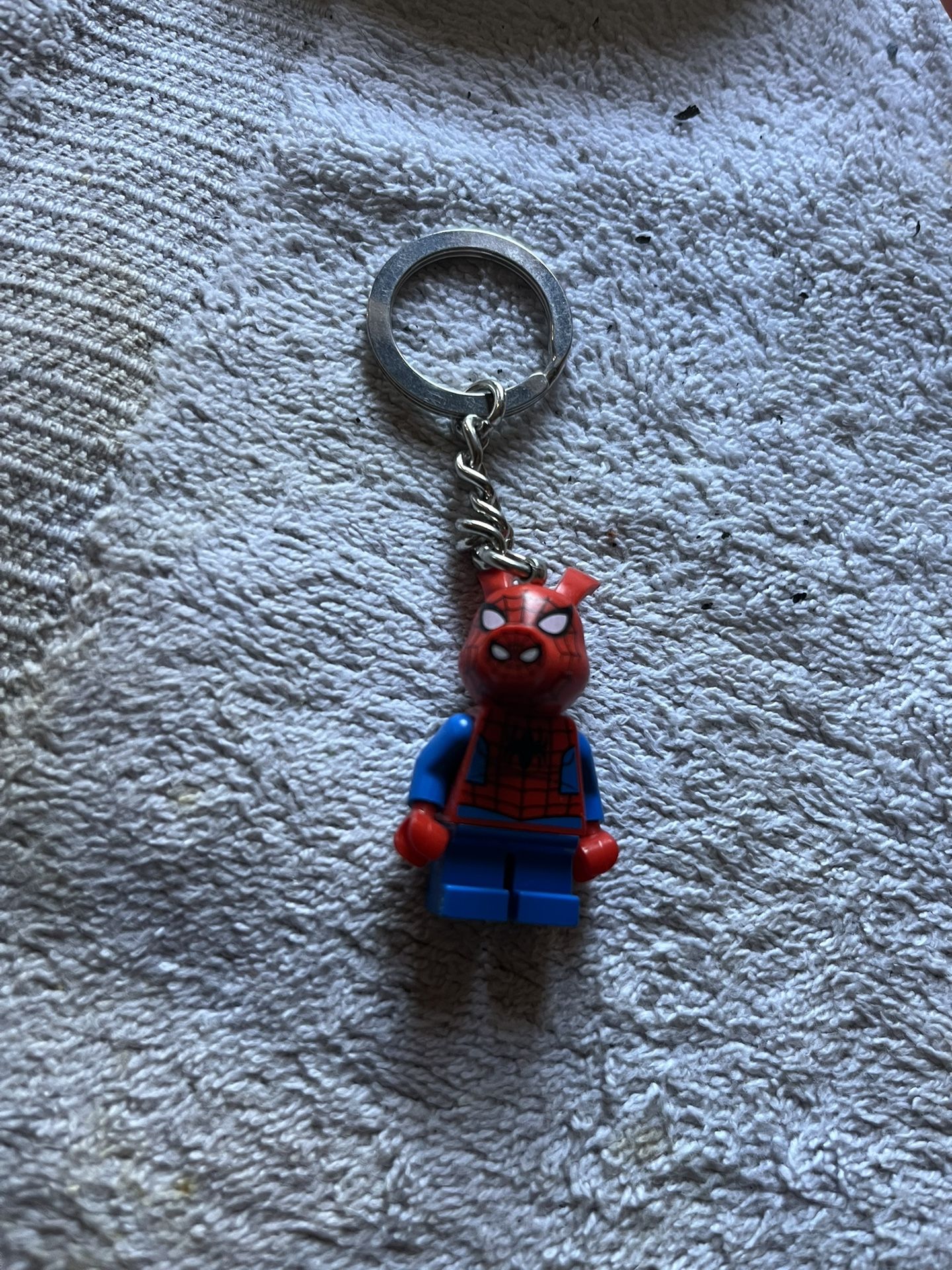 Spider Pig Keychain