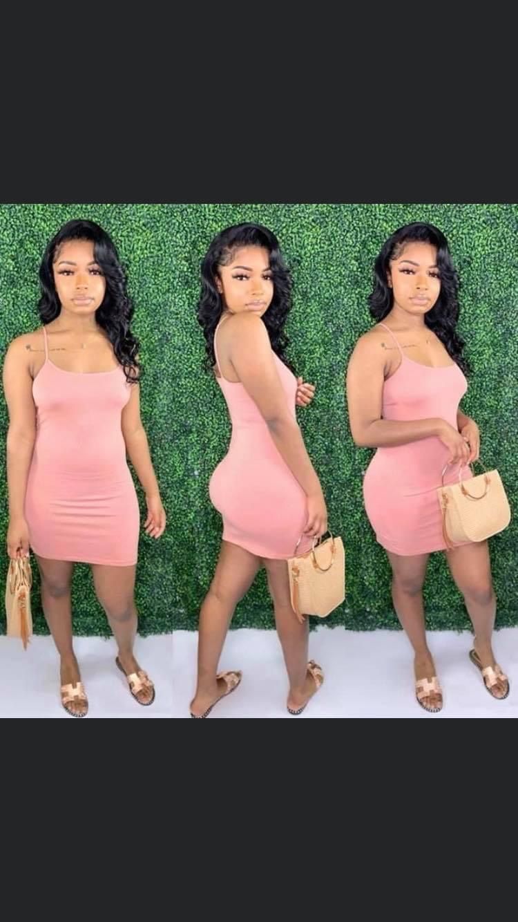 Pink Mini Dress