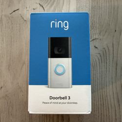 Brand New Unopened Ring Doorbell 3