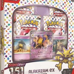 2023 Pokemon 151 Alakazam EX Collection 