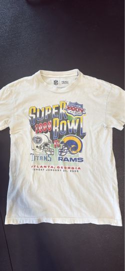 Super Bowl XXXIV 2000 NFL T-Shirt Titans vs Rams