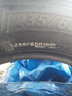 Michelin Premier LTX 235 65 18 Set Of Four