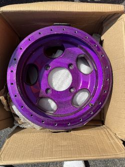 Weld Racing 4 Lug Rims 15" Fushia 