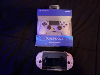PS Vita 3001 with PS4 controller