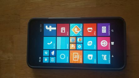Microsoft lumia at&t with case