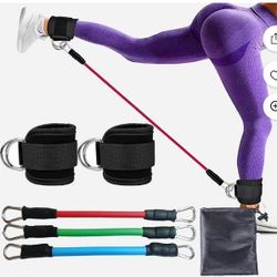Glutes Butt Resistance Exercise Ankle Bands 