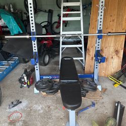Bench Weights And Bar