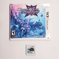 Monster Hunter Generations Nintendo 3ds Game