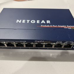 Netgear Prosafe 8 Port Gigabit Switch GS108 V3