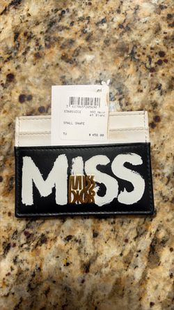 Miss Dior Leather Card Holder