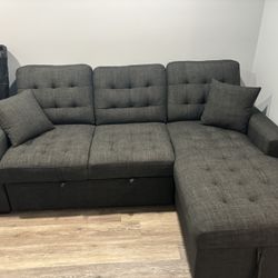 Raymour and Flanigan sleeper sofa - Barely Used  