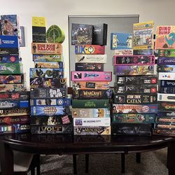 Board Game Sale Consolidation ( in honor of president’s day, GO GROVER CLEVELAND!!)