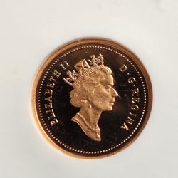 1992 Canadian Cent 