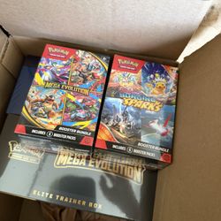 Mega Evolution And Surging Sparks Bundle 