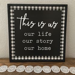 This is us wall decor