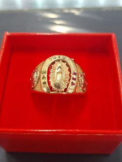 Men's religious ring