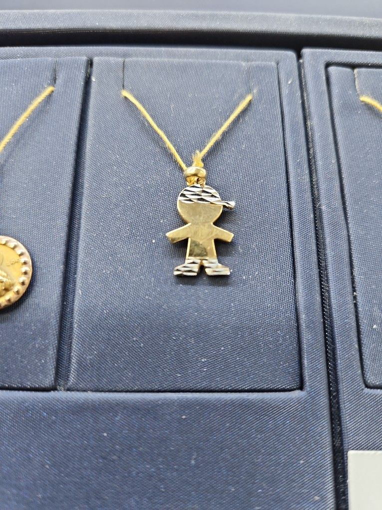 14k Pendant 1.2 Gramsb