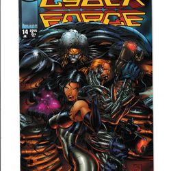 CYBERFORCE #14 (1995) MARC SILVESTRI | TRADE DRESS
