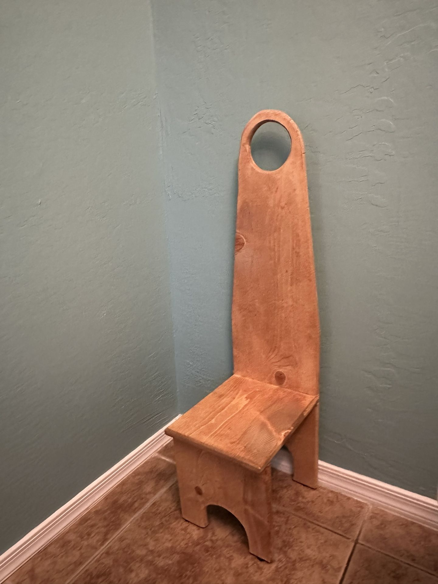 Handcrafted Wood Step Stool