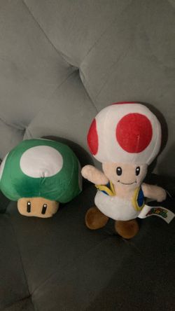 Super Mario plushies