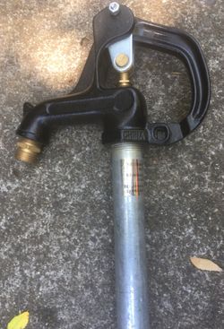 Yard Hydrant with Galvanized Steel Standpipe