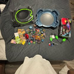 HUGE haul with beyblades, pokemon cards hi, stadiums, and more