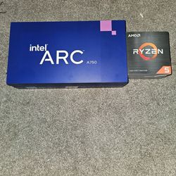 Intel Arc A750 Ryzen 5 5600 