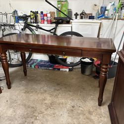 Computer Desk ( Solid Wood )