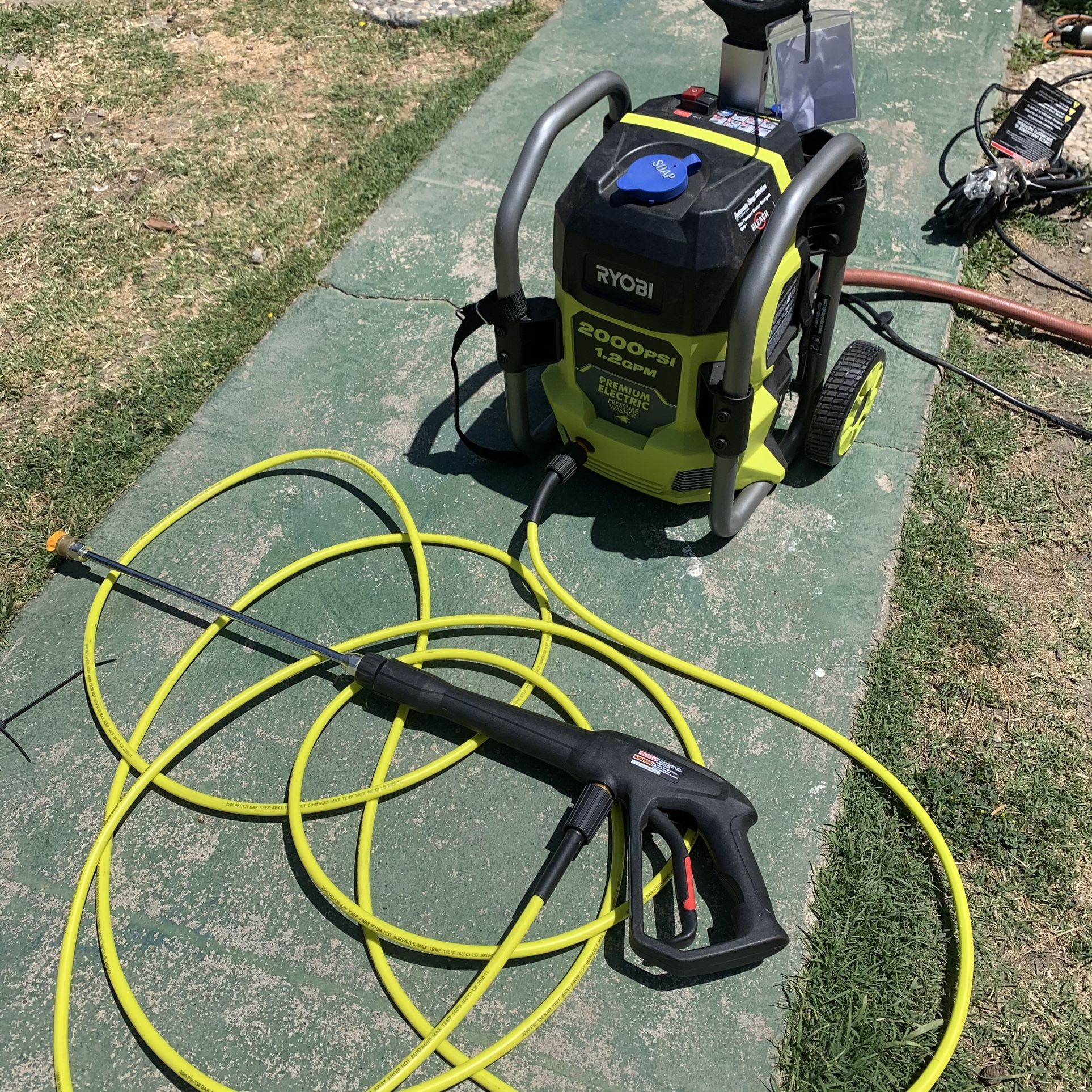 Ryobi 2000 psi Electric Pressure Washer