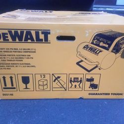 DeWalt Air Compressor 4.5 gallon (electric wheeled)
